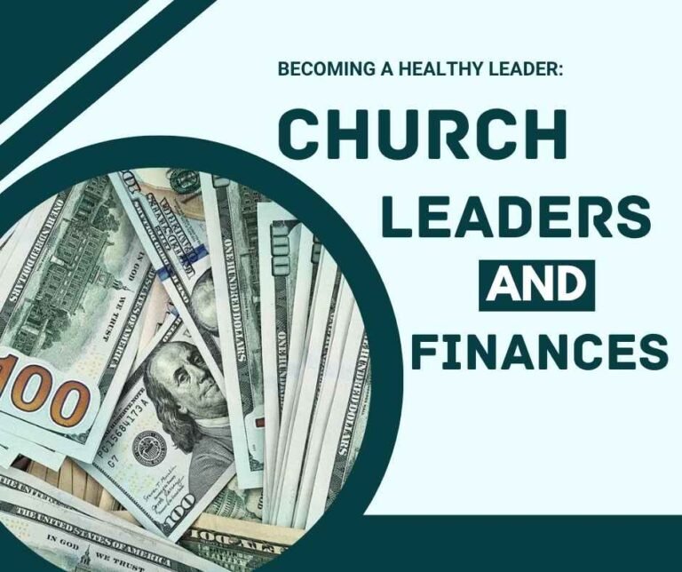 Church Leaders And Finances