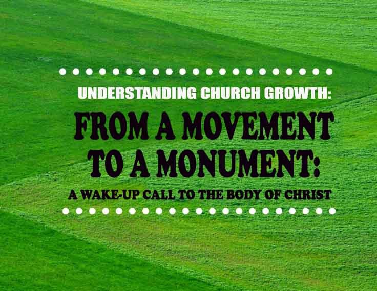 From A Movement To A Monument: A Wake-Up Call To The Body Of Christ