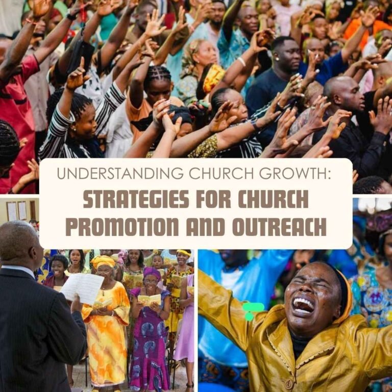 Strategies For Church Promotion And Outreach