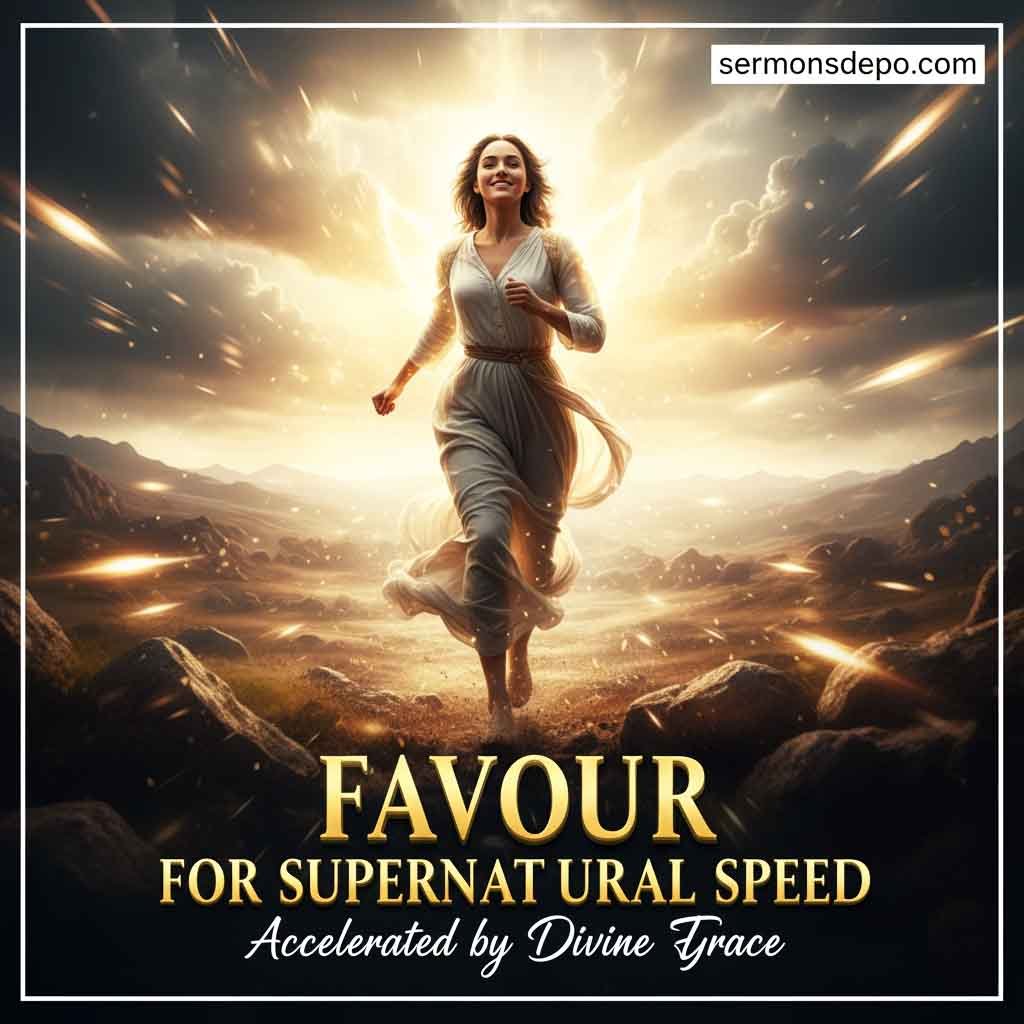 FAVOUR FOR SUPERNATURAL SPEED
