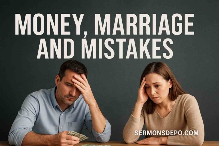 MONEY, MARRIAGE AND MISTAKES