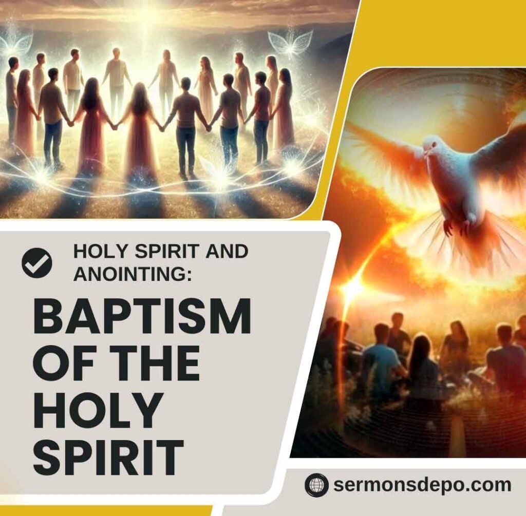 HOLY SPIRIT AND ANOINTING: BAPTISM OF THE HOLY SPIRIT