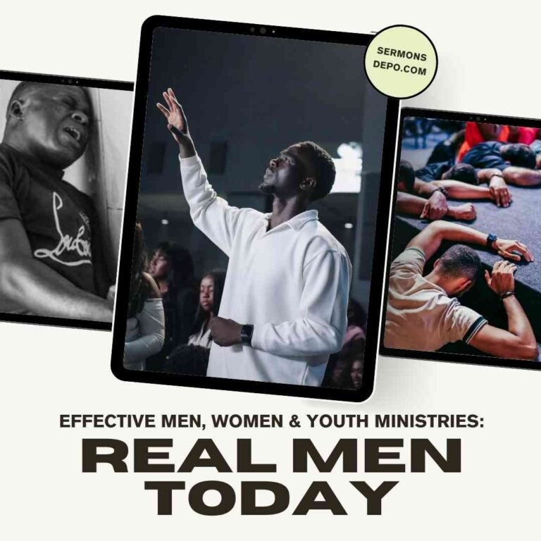 EFFECTIVE MEN, WOMEN & YOUTH MINISTRIES - REAL MEN TODAY