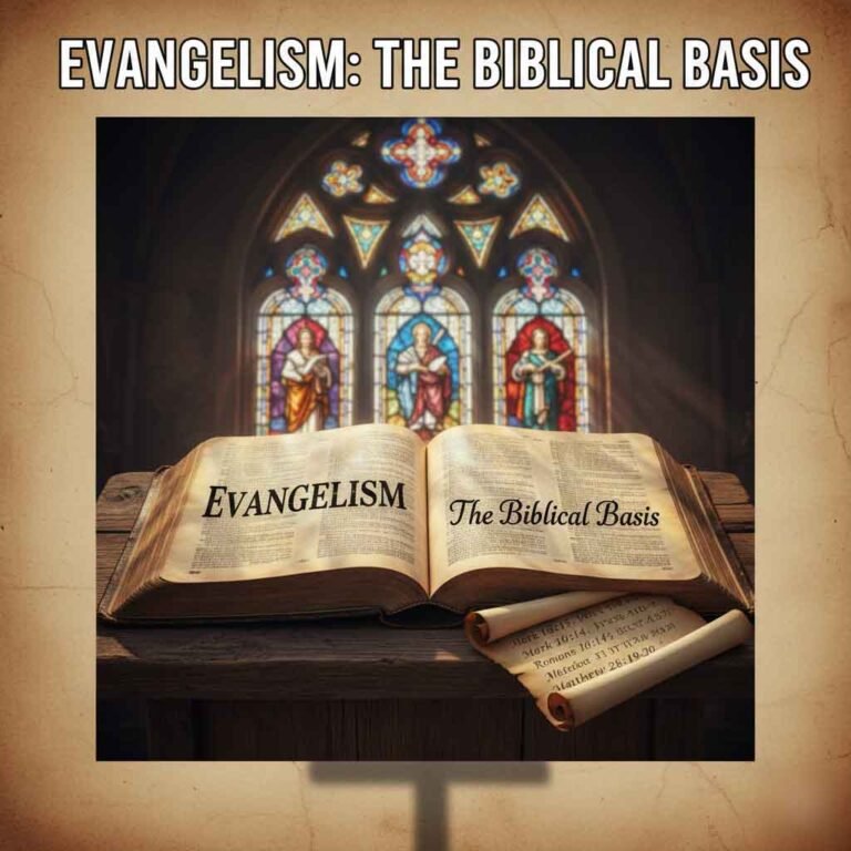 EVANGELISM: THE BIBLICAL BASIS