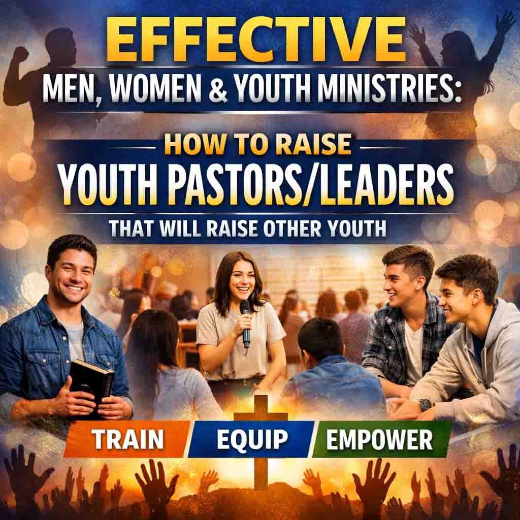 HOW TO RAISE YOUTH PASTORS/LEADERS THAT WILL RAISE OTHER YOUTH