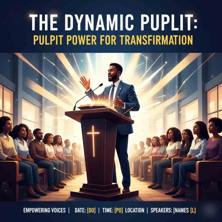 PULPIT POWER FOR TRANSFORMATION