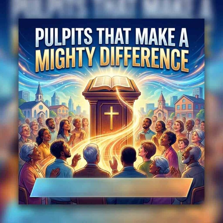 PULPITS THAT MAKE A MIGHTY DIFFERENCE