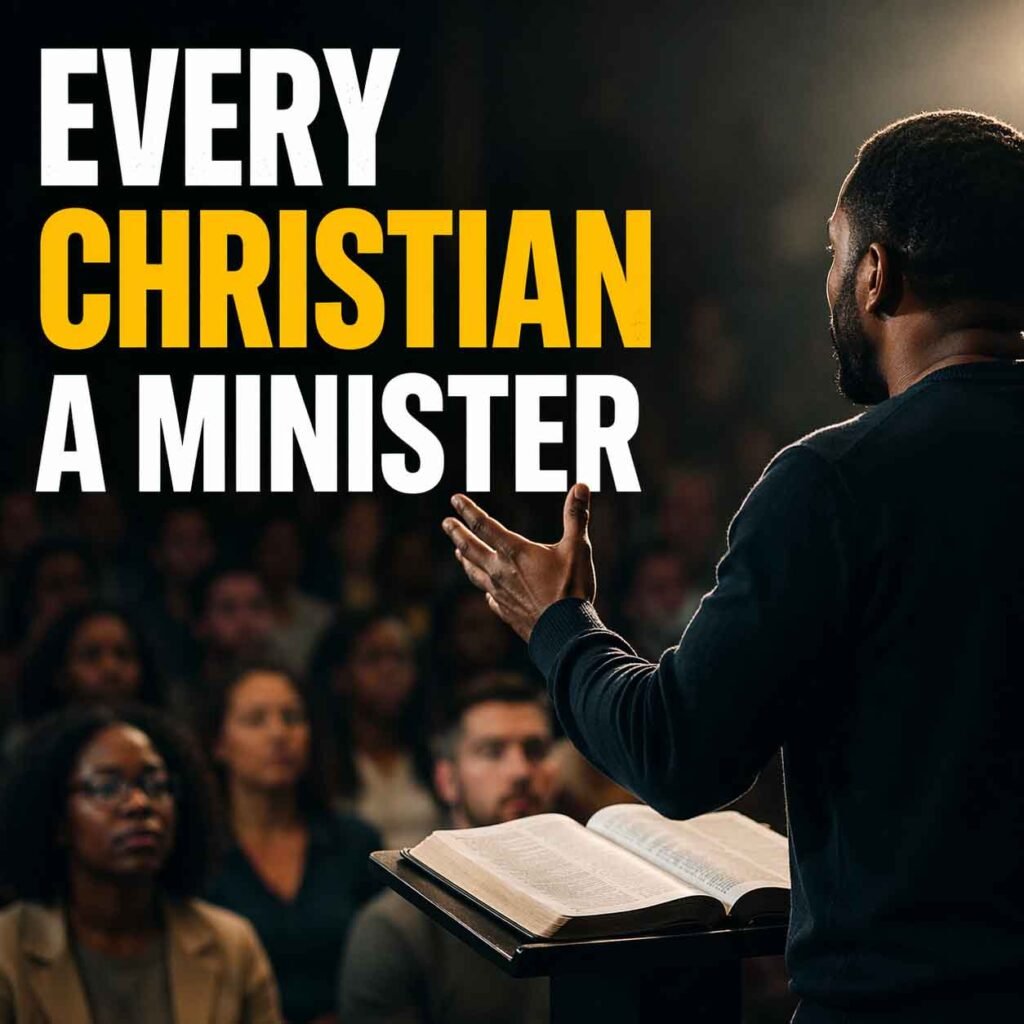 EVERY CHRISTIAN A MINISTER