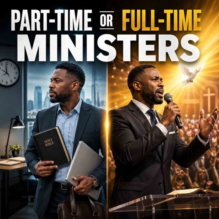 PART-TIME OR FULL-TIME MINISTERS