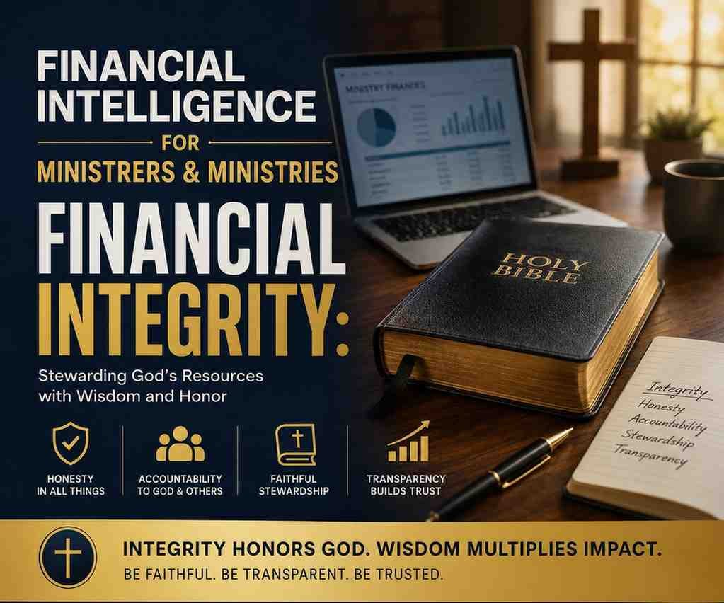 FINANCIAL INTELLIGENCE FOR MINISTRERS & MINISTRIES: FINANCIAL INTEGRITY