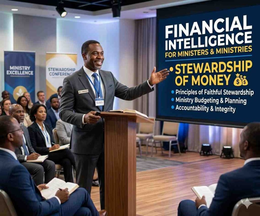 FINANCIAL INTELLIGENCE FOR MINISTRERS & MINISTRIES: STEWARDSHIP OF MONEY