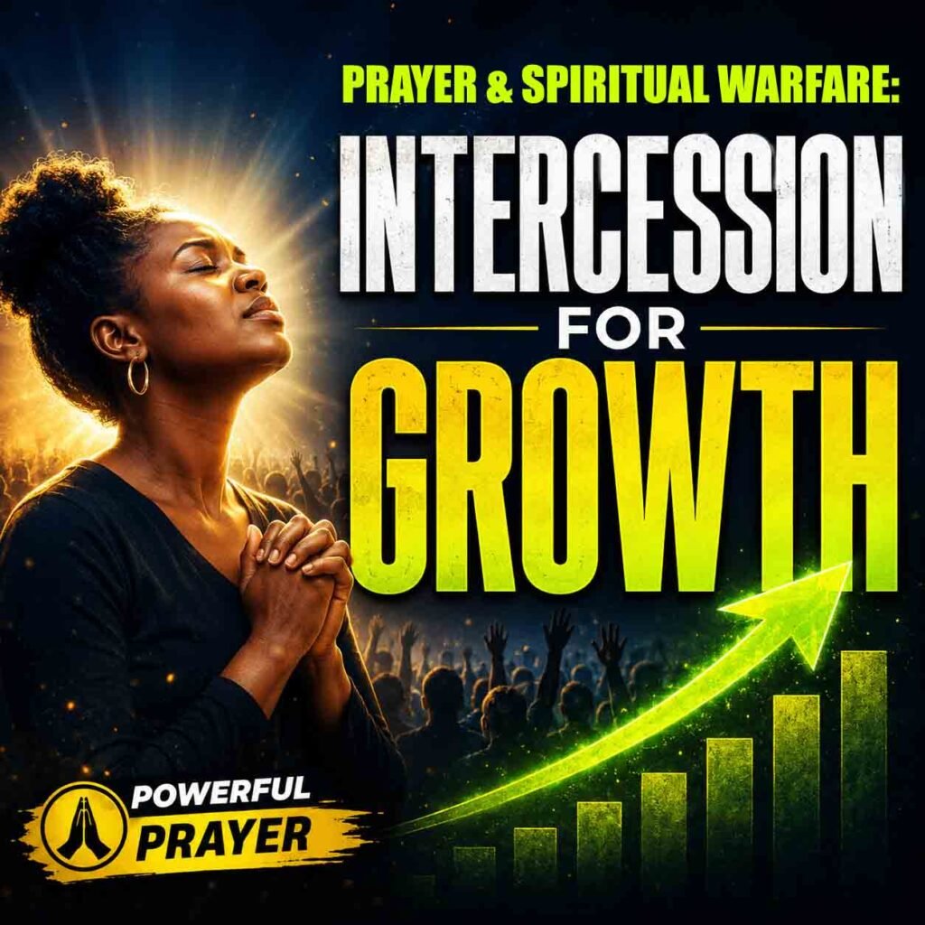 PRAYER & SPIRITUAL WARFARE: INTERCESSION FOR GROWTH