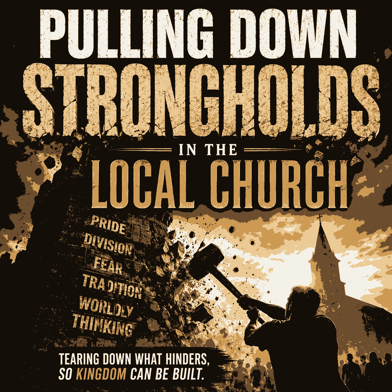 PULLING DOWN STRONGHOLDS IN THE LOCAL CHURCH